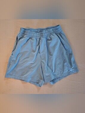 Lululemon Men's Pace Breaker Linerless Short 5"  Blue, Size Small (S)